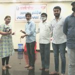 सांगवी परिसर महेश मंडळतर्फे आयोजित रक्तदान शिबिरात १२२ रक्तदात्यांनी केले रक्तदान. 
