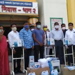 ‘एक हात मदतीचा’ या विचारातून युवकांनी जुन्नर तालुक्यातील कोविड सेंटर ला केली मदत.