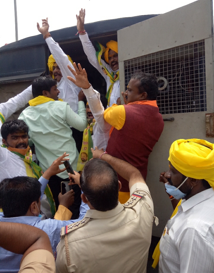 ओबीसी आरक्षणाच्या मागणीसाठी रासपचे जेलभरो आंदोलन.