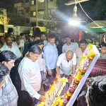 साई चौकातील भाजी विक्रेते यांच्या कडून स्व.आमदार लक्ष्मणभाऊ जगताप यांना भावपूर्ण श्रद्धांजली देण्यात आली
