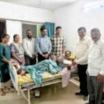 रुग्णाला माजी नगरसेवक राजेंद्र जगताप यांचा मदतीचा हात