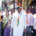 राष्ट्रवादीच्या उमेदवारांचा प्रभाग क्र. ३१ मध्ये जोरदार प्रचार शुभारंभ; प्रभागात उत्स्फूर्त स्वागत 